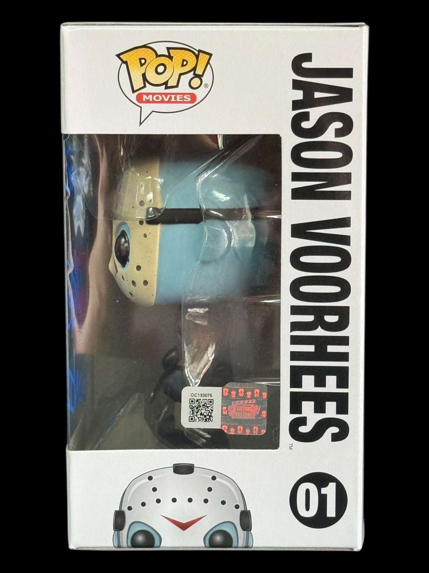 Warrington Gillette signed Friday the 13th Jason Voorhees Funko Pop! - Blue