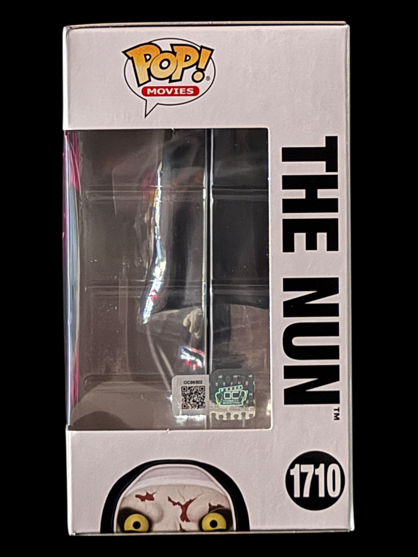 Bonnie Aarons signed The Nun Funko Pop! - Florescent Pink