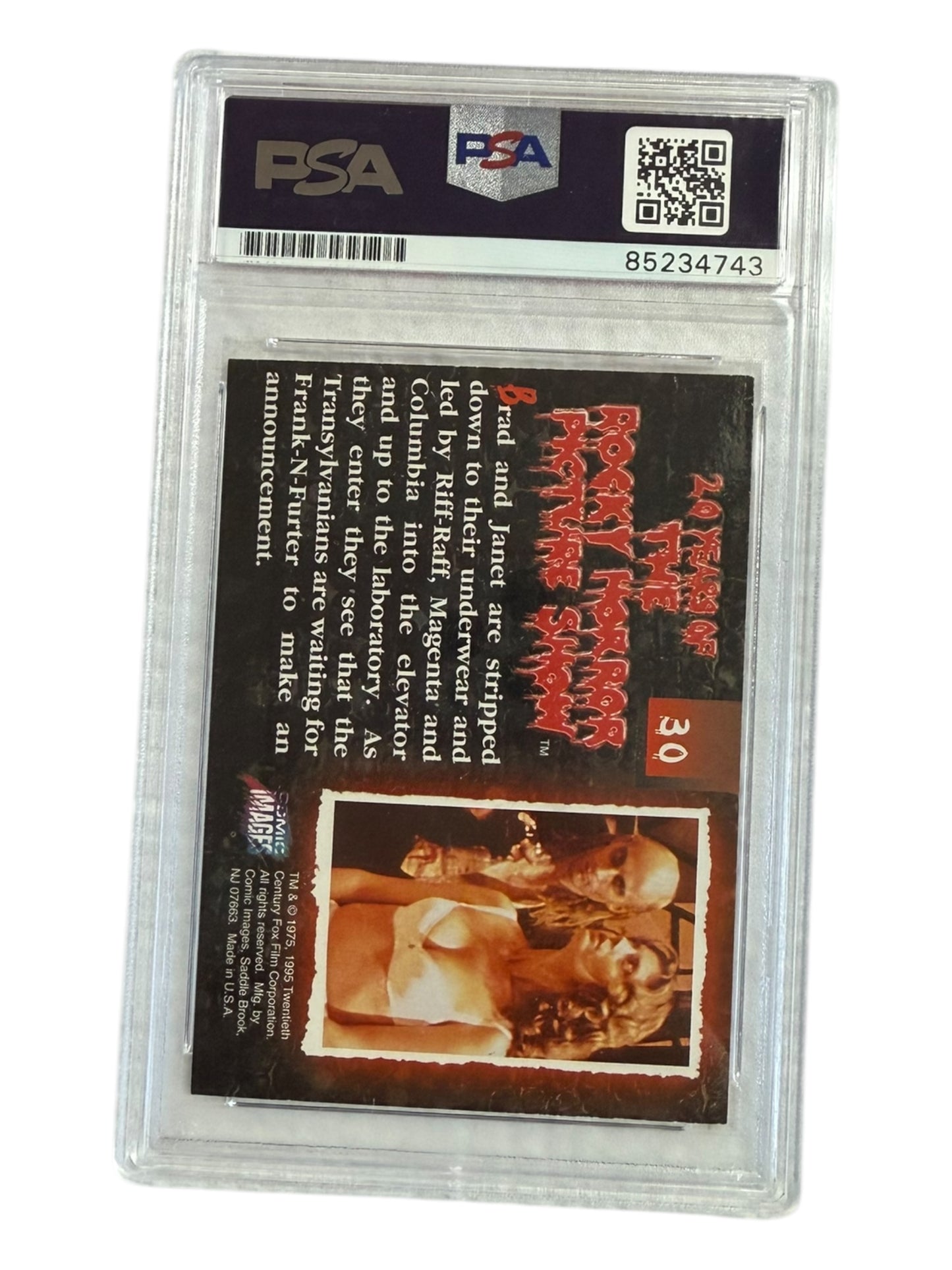 Susan Sarandon signed RHPS Trading Card PSA/DNA Encap #30 (14)