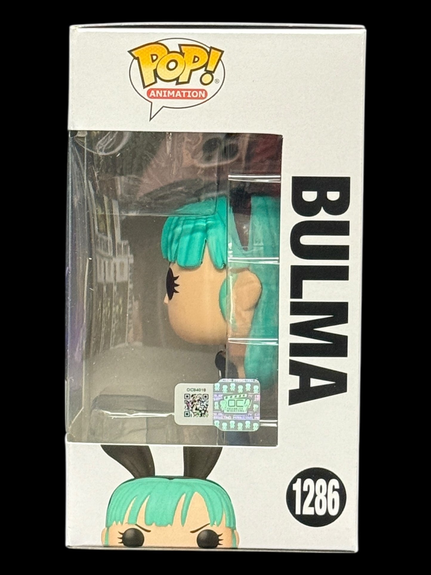 Tiffany Vollmer signed FYE Exclusive Bulma Dragon Ball Funko Pop! - Purple