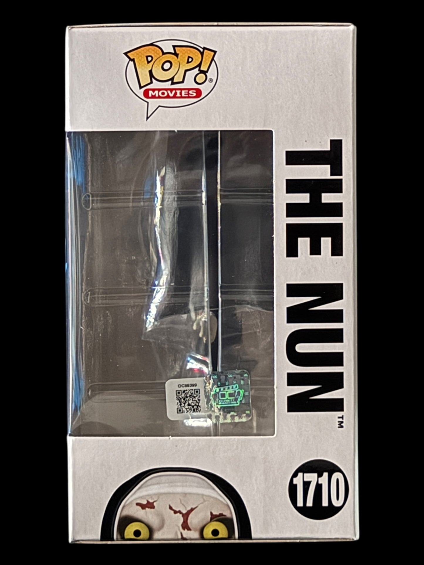 Bonnie Aarons signed The Nun Funko Pop! - Blue