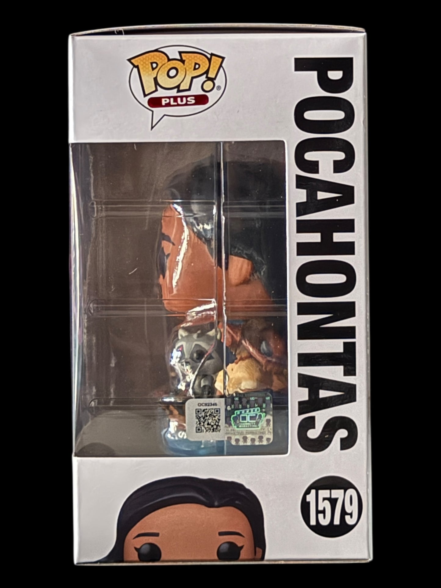 Judy Kuhn signed Pocahontas Funko Pop Plus - Light Pink