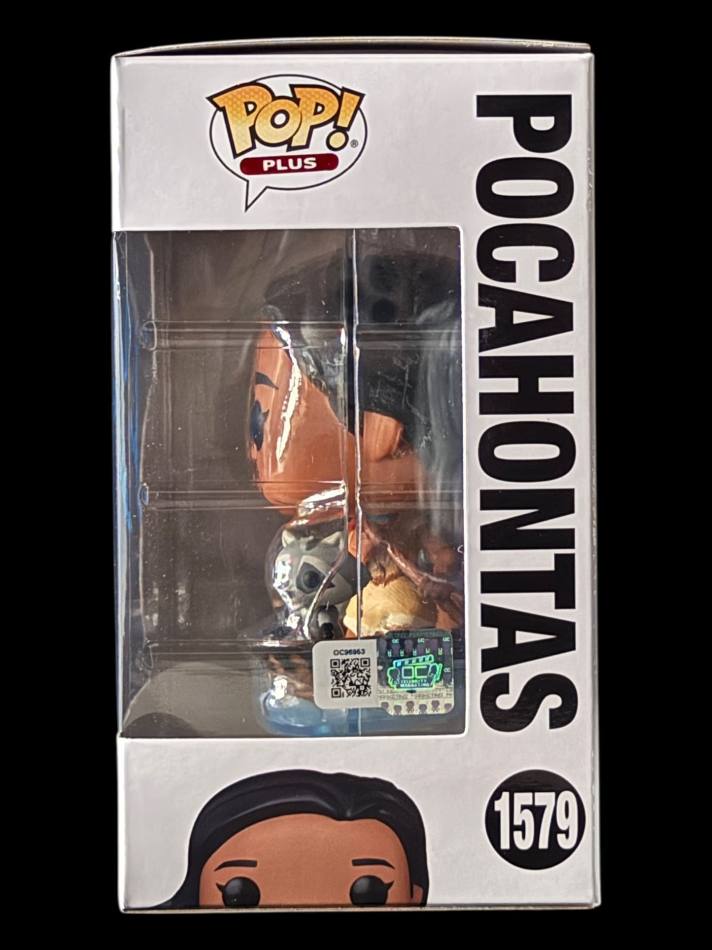 Judy Kuhn signed Pocahontas Funko Pop Plus - Blue