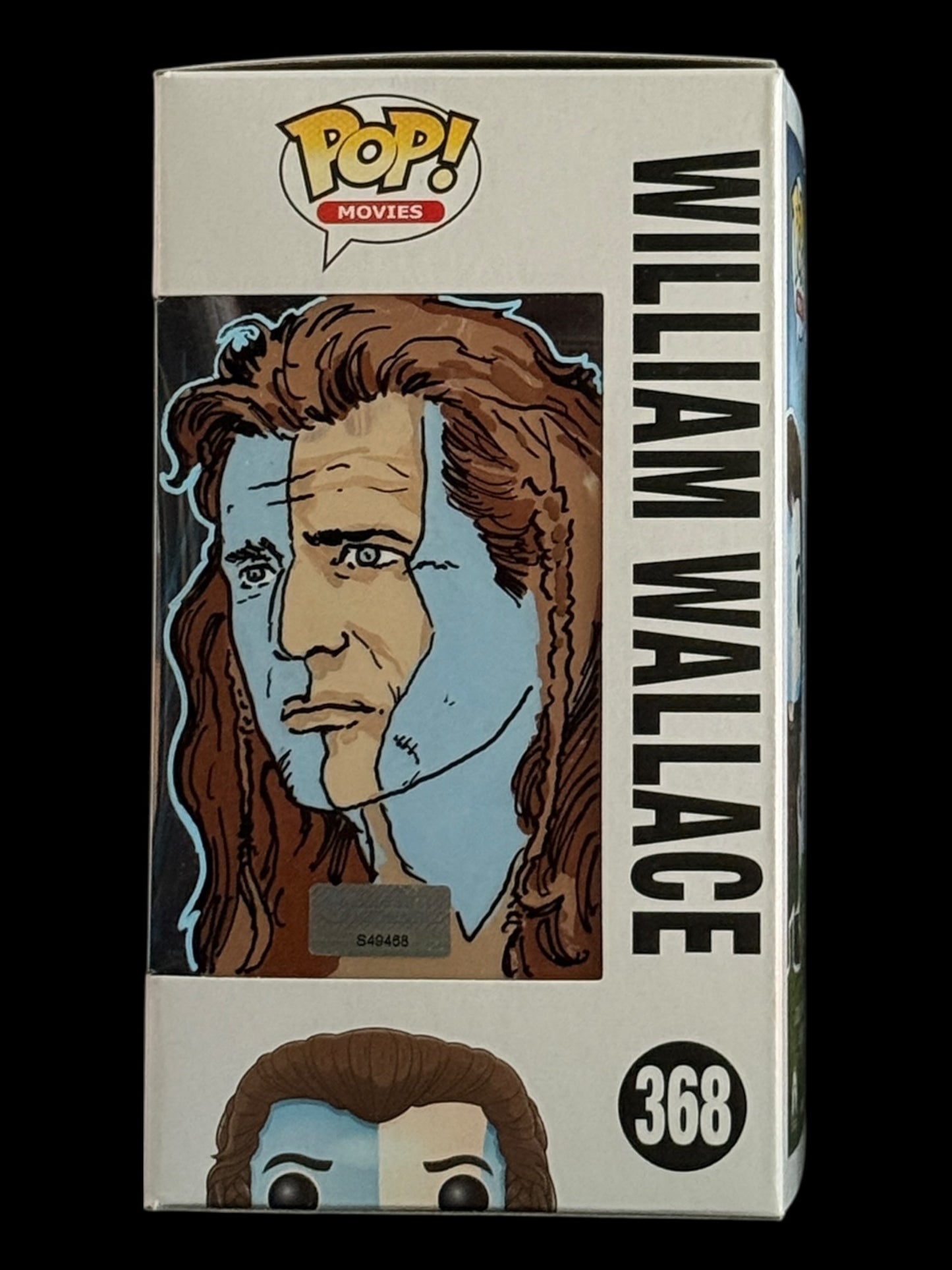 Mel Gibson signed William Wallace Braveheart Funko Pop! - TONE