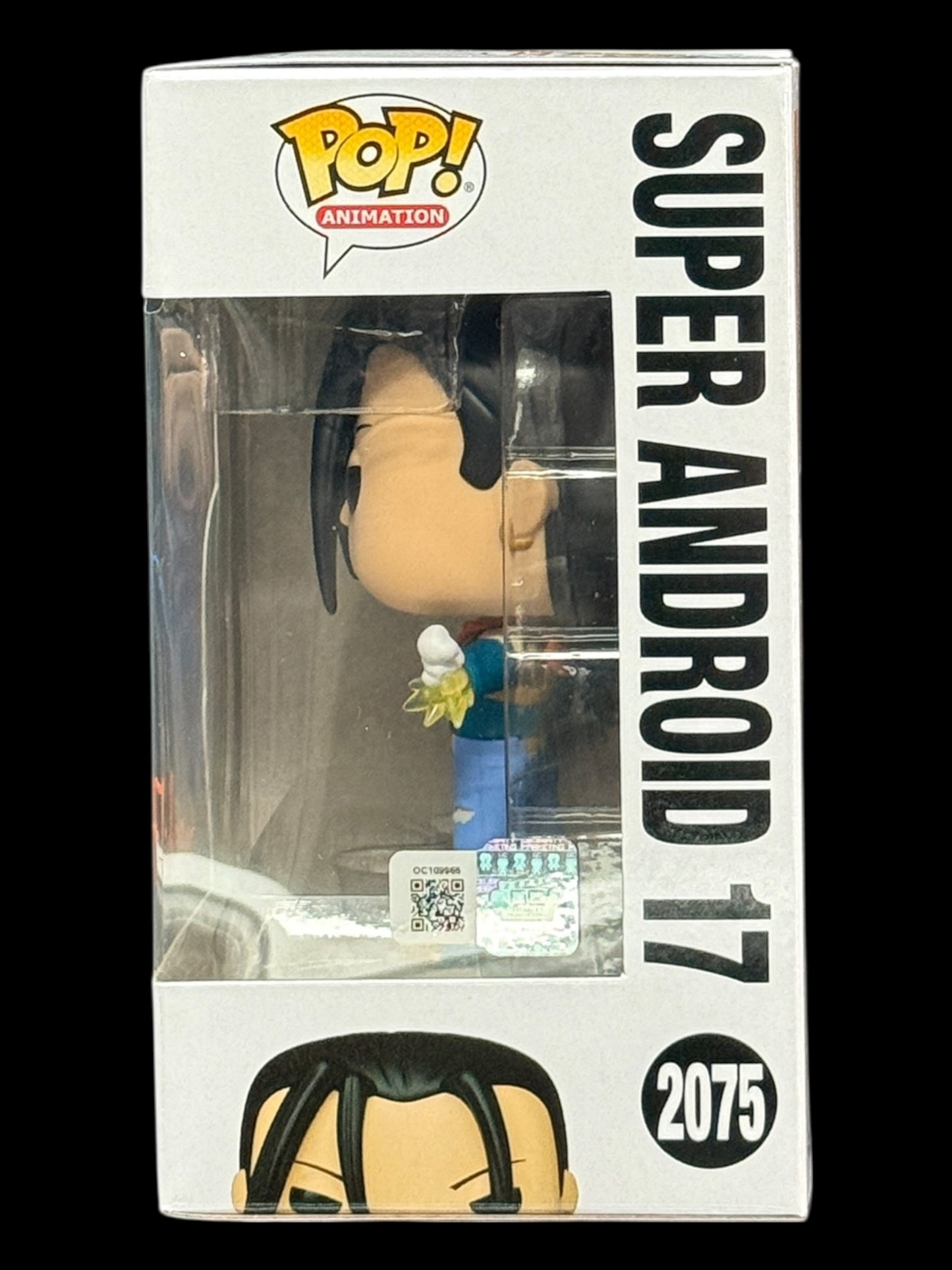 Chuck Huber signed Super Android 17 Dragon Ball GT Funko Pop! - Blue & orange