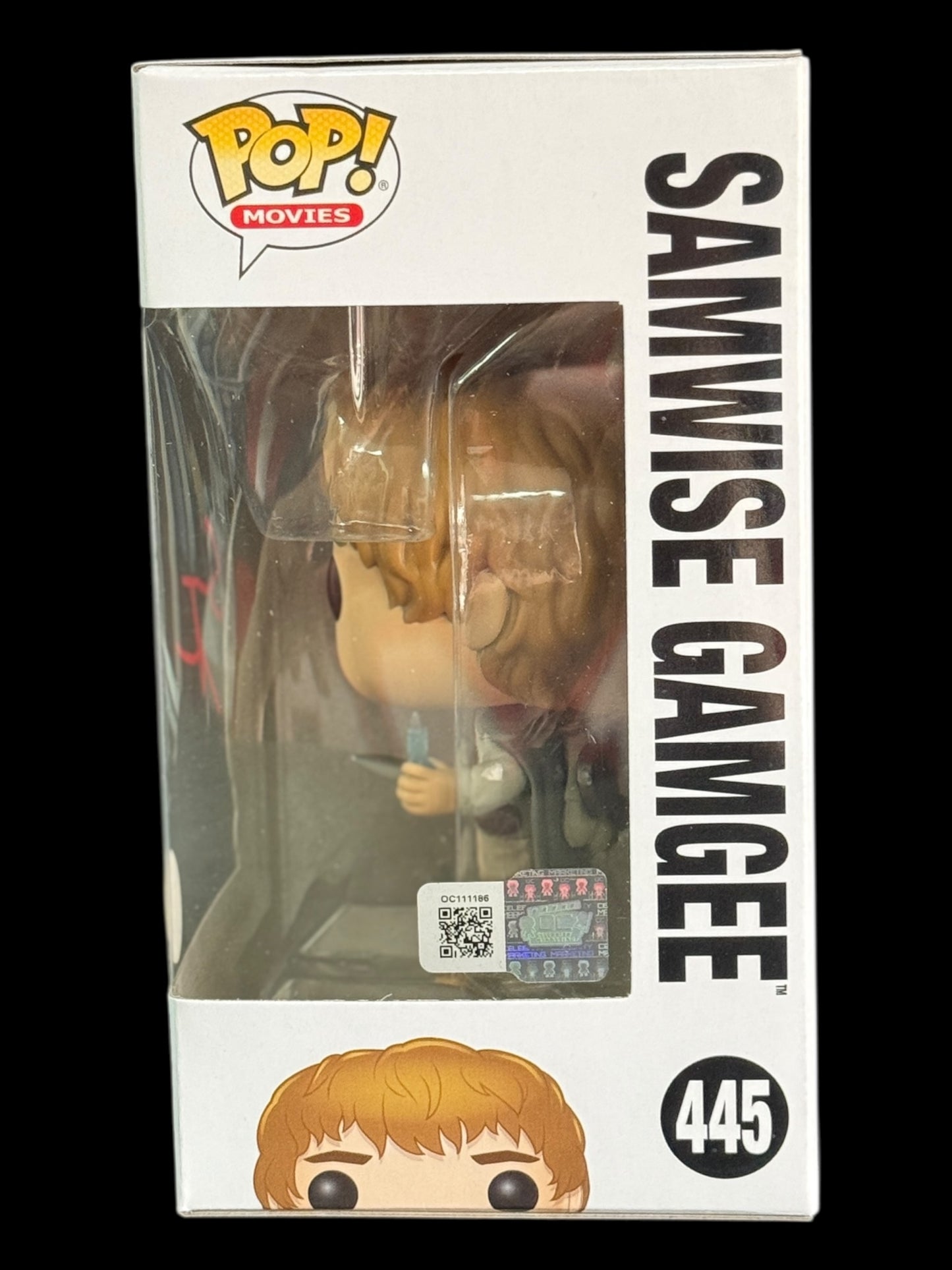 Sean Astin signed Lord of the Rings Glow Samwise Gamgee Funko Pop! - Red