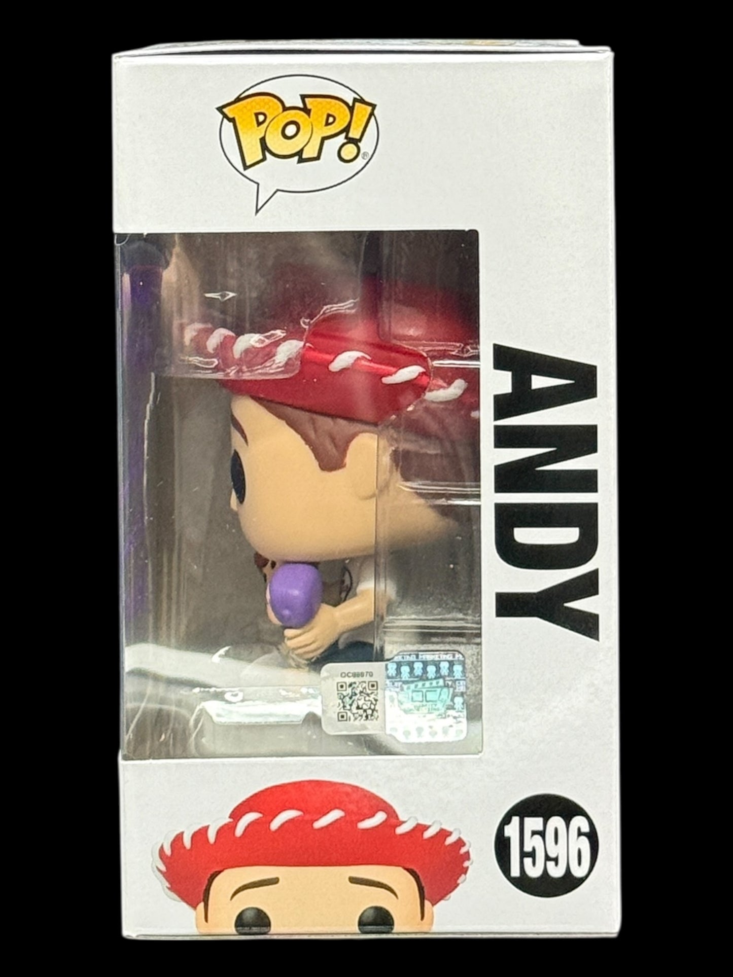 John Morris signed Disney Pixar Toy Story 30 Years and Beyond Andy Funko Pop! - "Take That Zurg!"