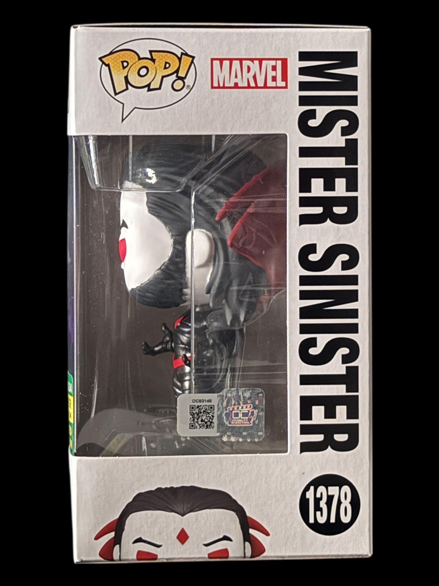 Chris Britton signed Mr. Sinister Marvel X-Men Funko Pop! - Purple