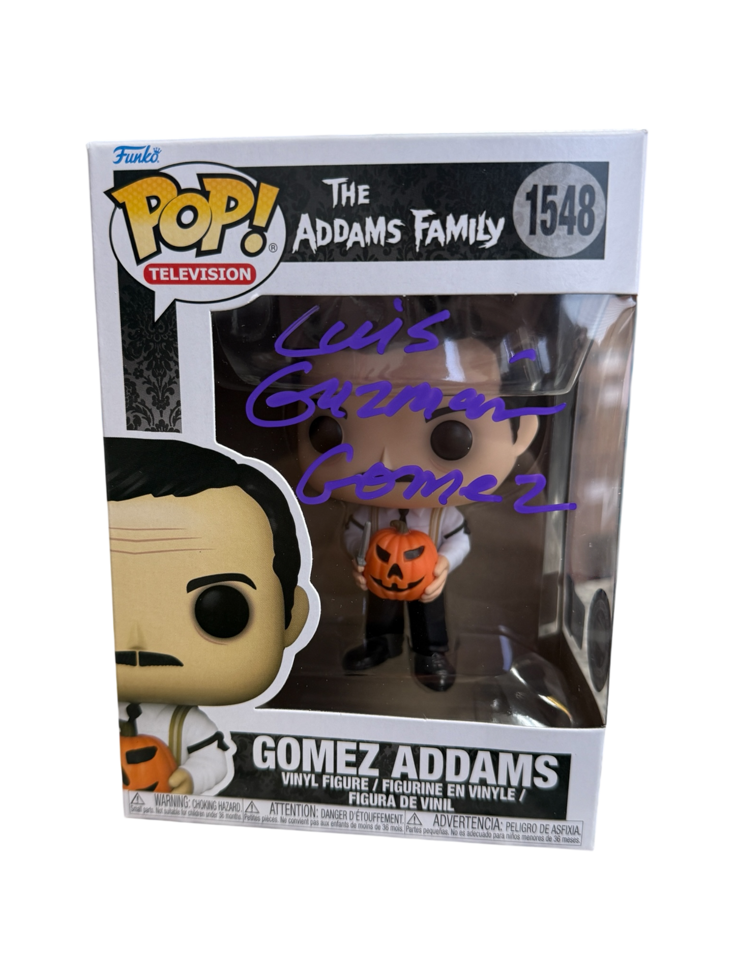 Luis Guzman Signature Series: The Addams Family Gomez Addams Funko #1548 (#/25)
