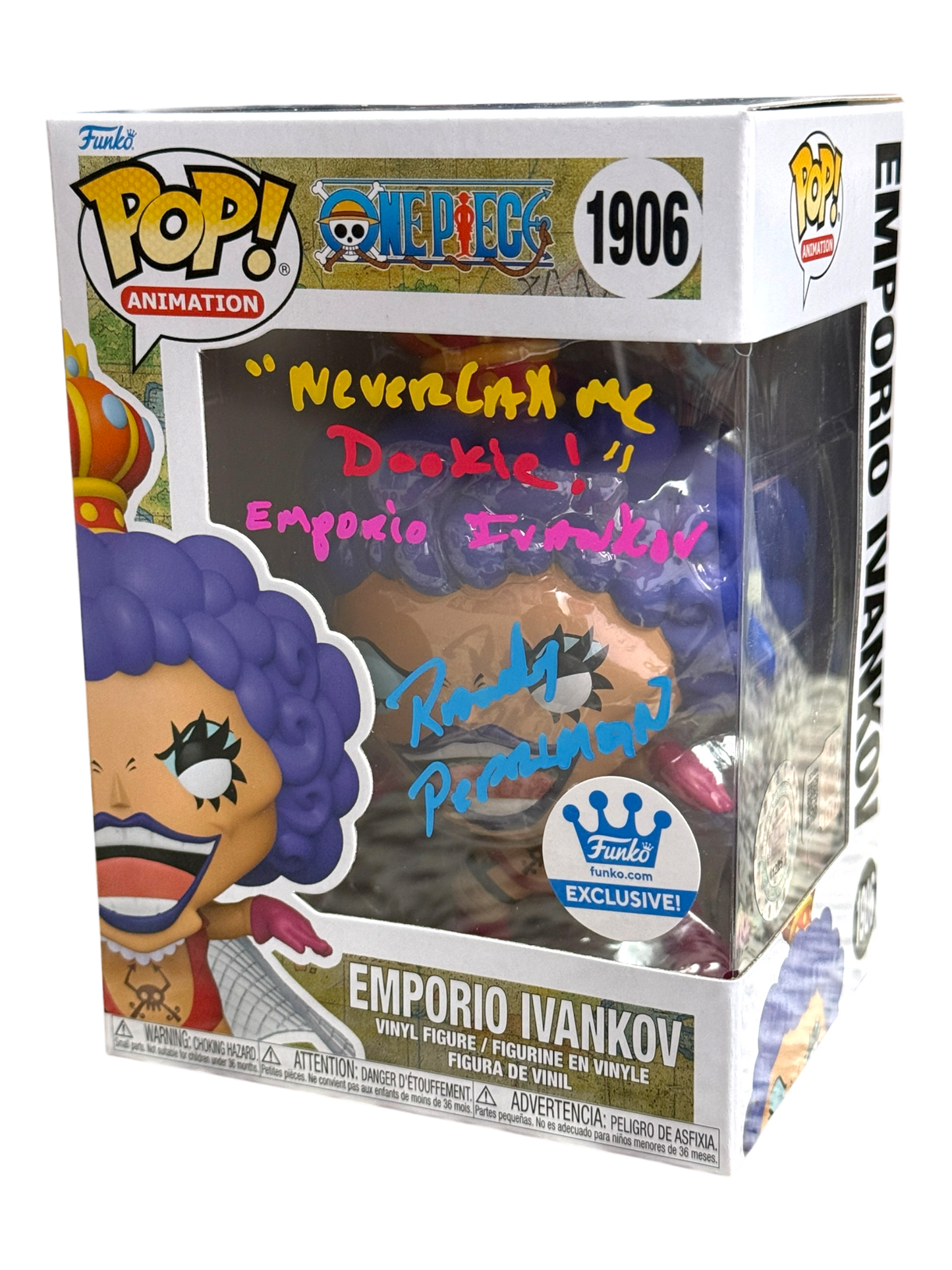 Randy Pearlman: One Piece Emporio Ivankov Funko.com Exclusive Funko Pop! #1906 (#/25)