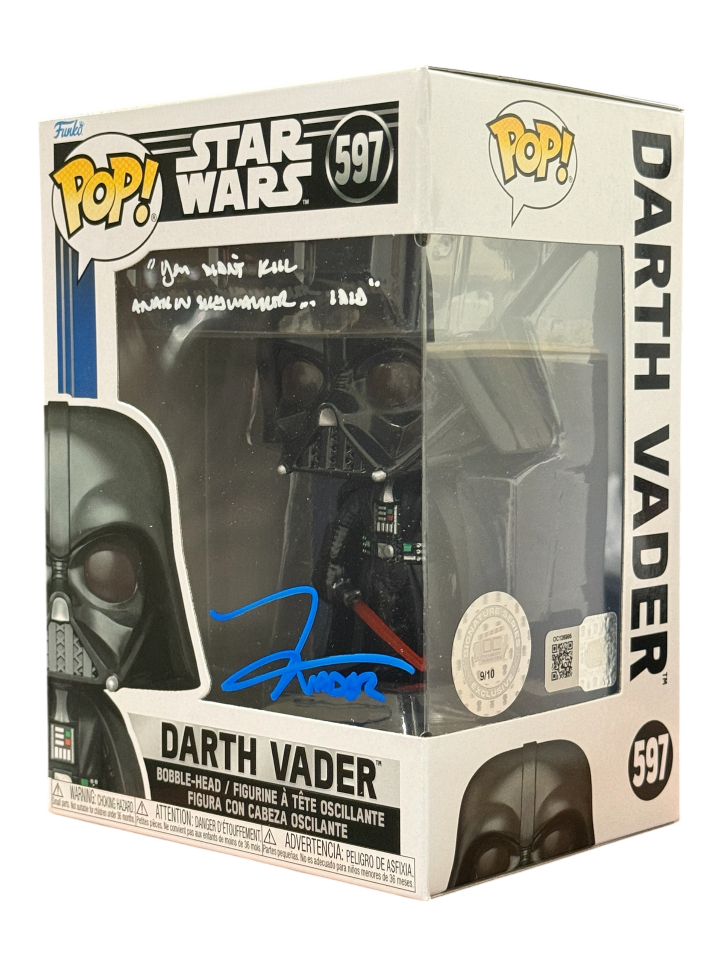Tom O'Connell: STAR WARS Darth Vader Funko Pop! #597 (#/10)