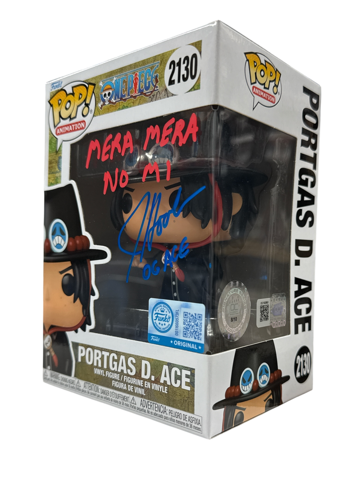 Jesse Hooker: One Piece Portgas D. Ace Special Edition Funko Pop! (#/10)