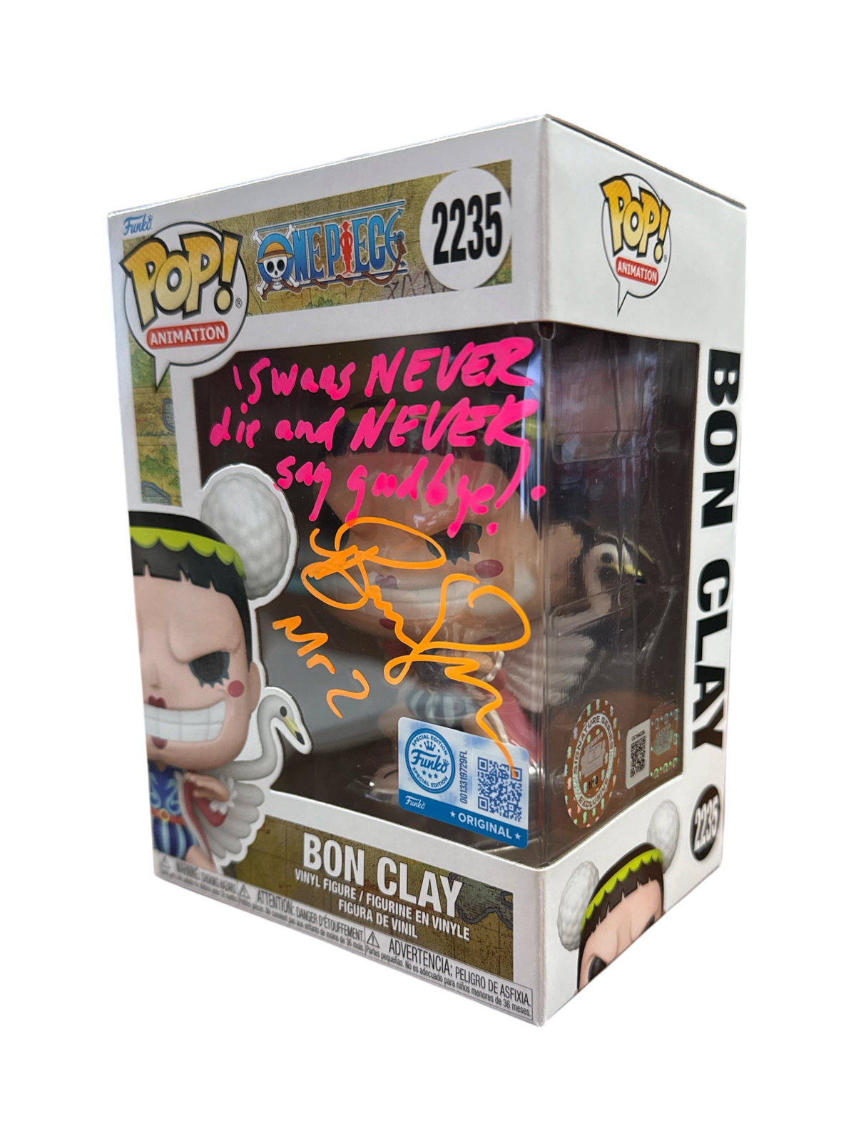 Barry Yandell: One Piece Bon Clay SE Funko Pop! #2235 (#/10)