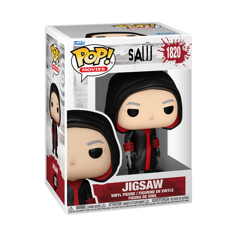 Tobin Bell Signed Saw Jigsaw Funko Pop! #1820 (Pre-Order)