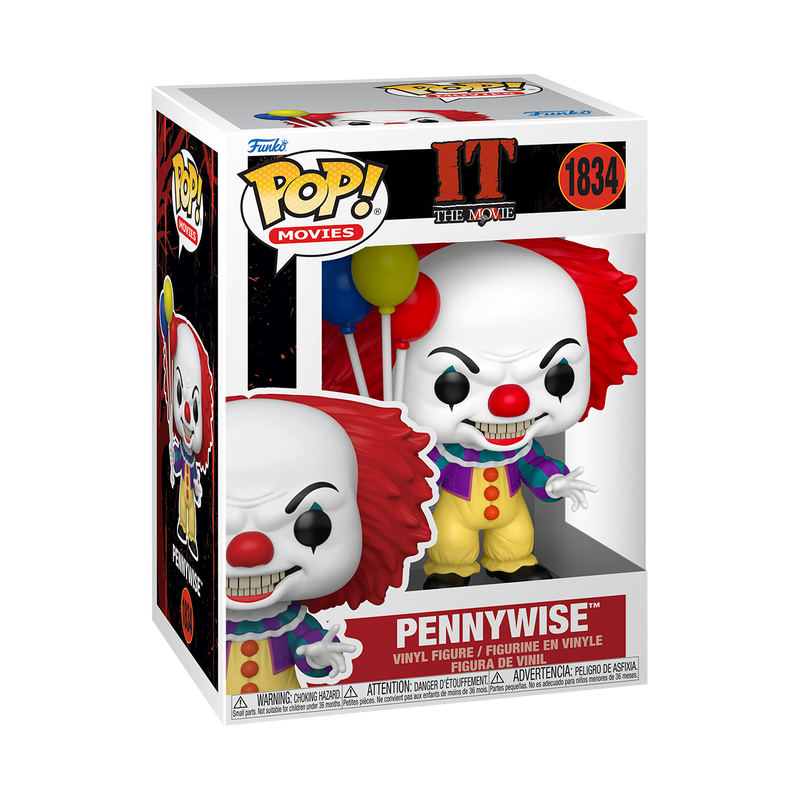 Tim Curry signed IT The Movie Pennywise Funko Pop! #1834 (Pre-Order)