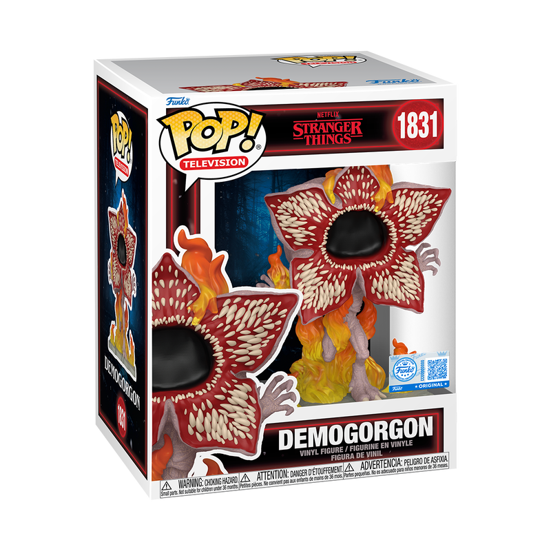 Mark Steger signed Stranger Things Funko Special Edition Demogorgon Funko Pop! #1831 (Pre-Order)