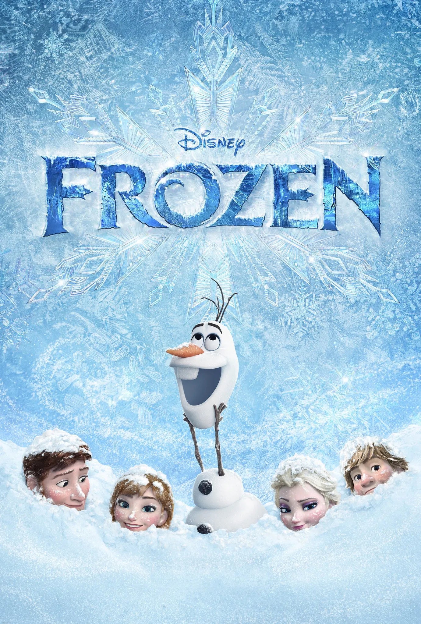 Josh Gad signed Frozen Poster Image #3 (8x10, 11x17) Pre-Order