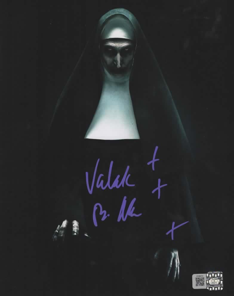 Bonnie Aarons signed The Nun Valek 8x10 Photo B