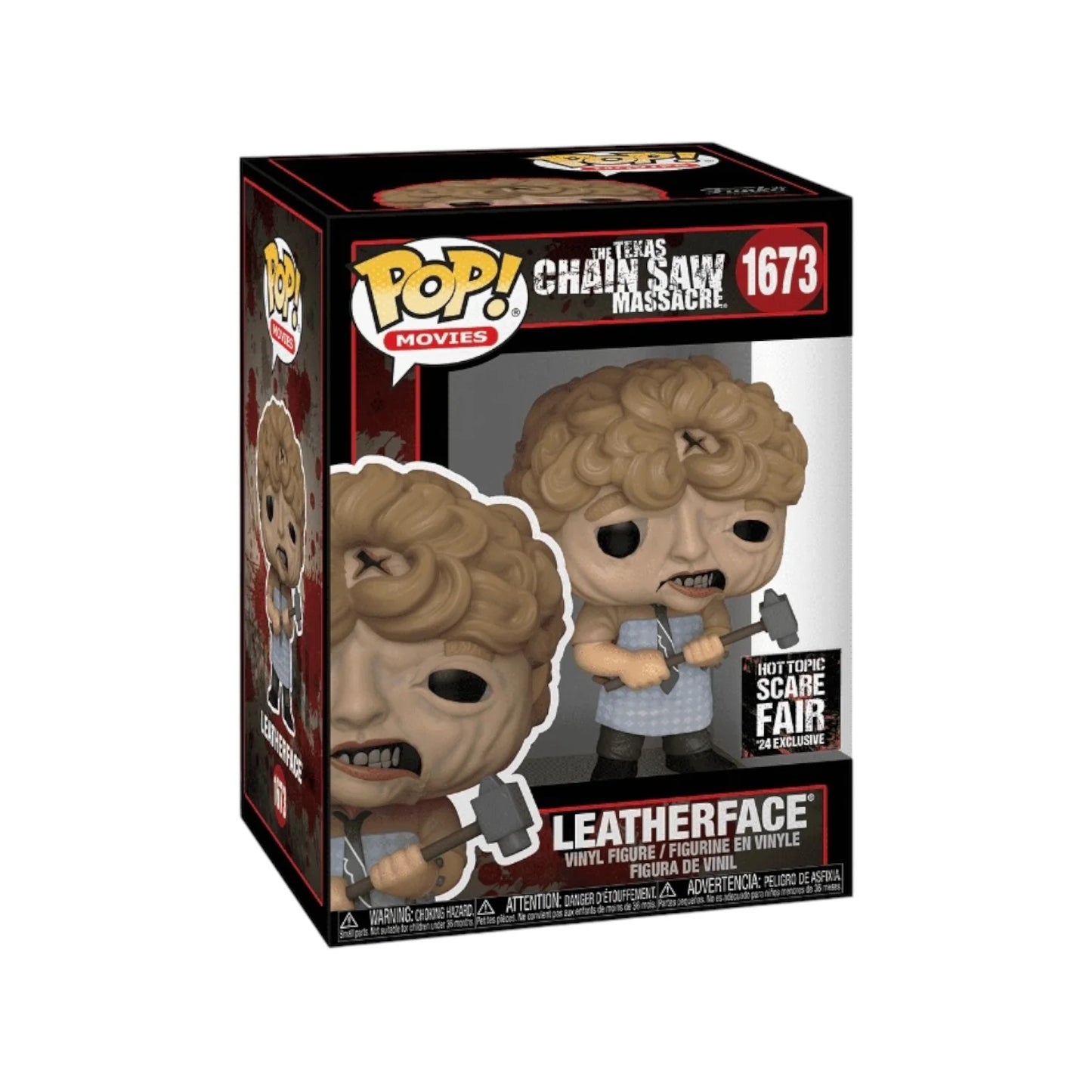 Brett Wagner signed Funko Special EditionThe Texas Chain Saw Masacre Leatherface Funko Pop! #1673 (Pre-Order)