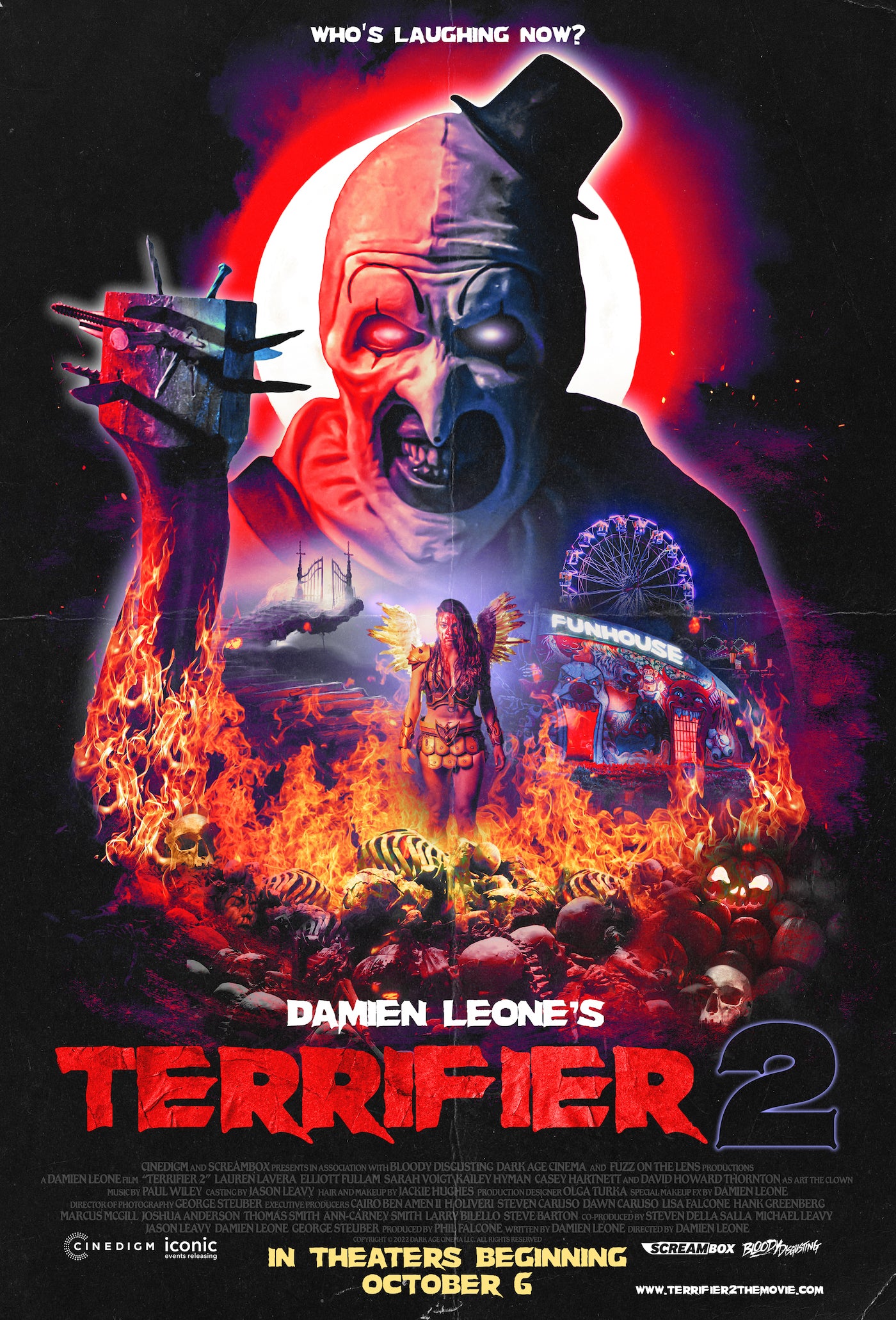 Felissa Rose signed Terrifier 2  Poster Image (8x10, 11x17) Pre-Order
