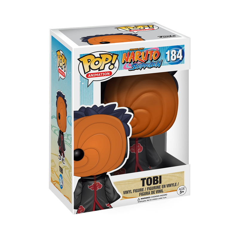 Neil Kaplan signed Naruto Shippuden Tobi Funko Pop! #184 (Pre-Order)