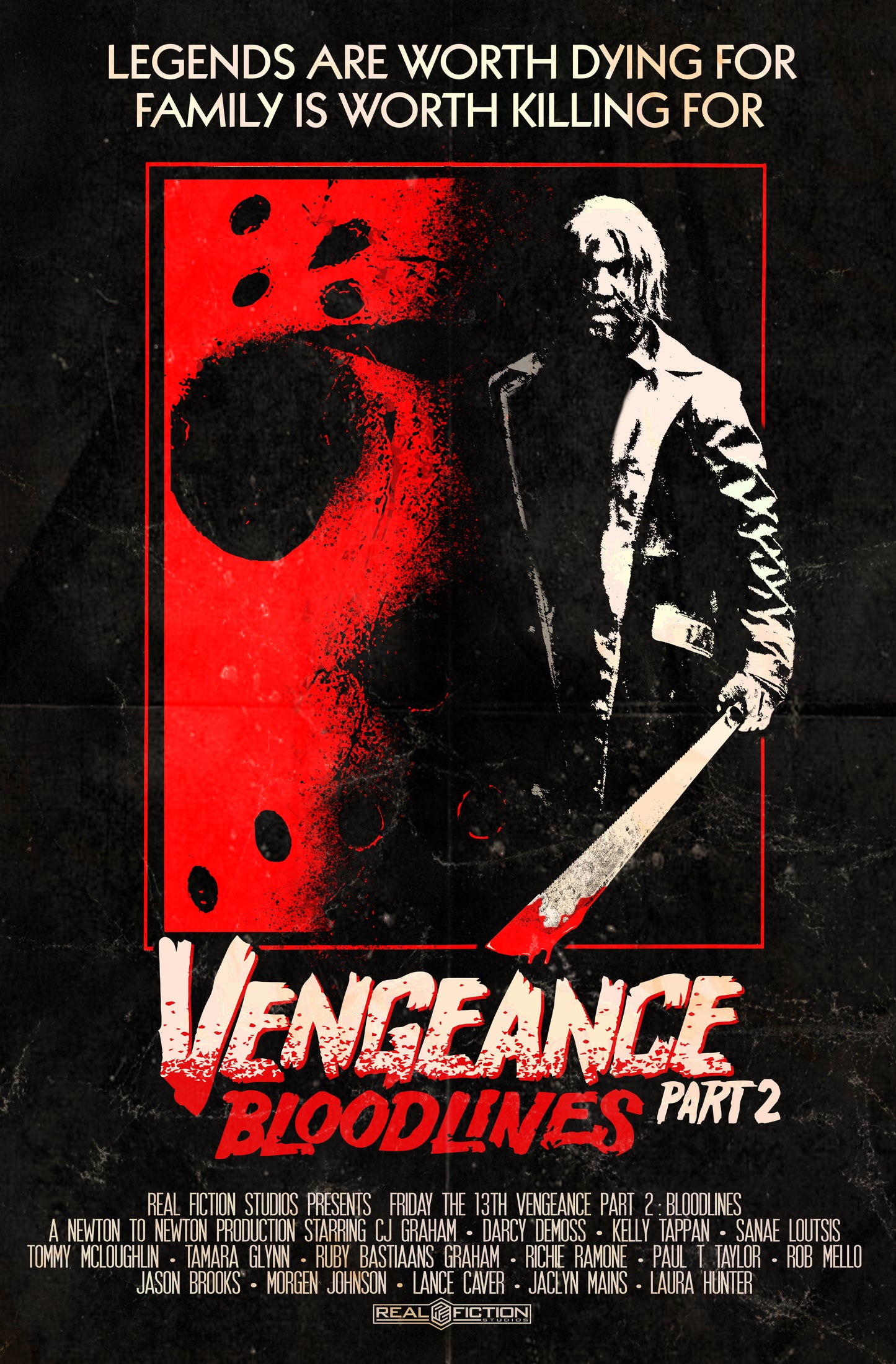 CJ Graham signed Vengeance Part 2: Bloodlines Poster Image (8x10, 11x17) Pre-Order