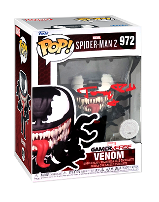 Nadji Jeter & Tony Todd Signature Series: Miles Morales & Venom Spider-Man 2 Funko Pop! Pair (#/50)