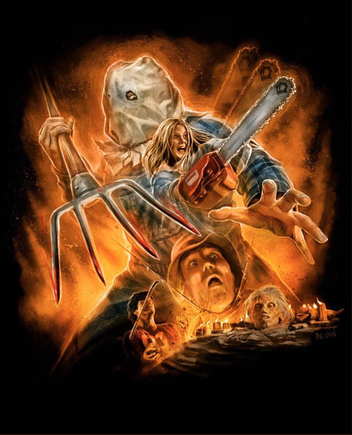 Warrington Gillette signed Friday the 13th Part II Art Print #1 (8x10) Pre-Order