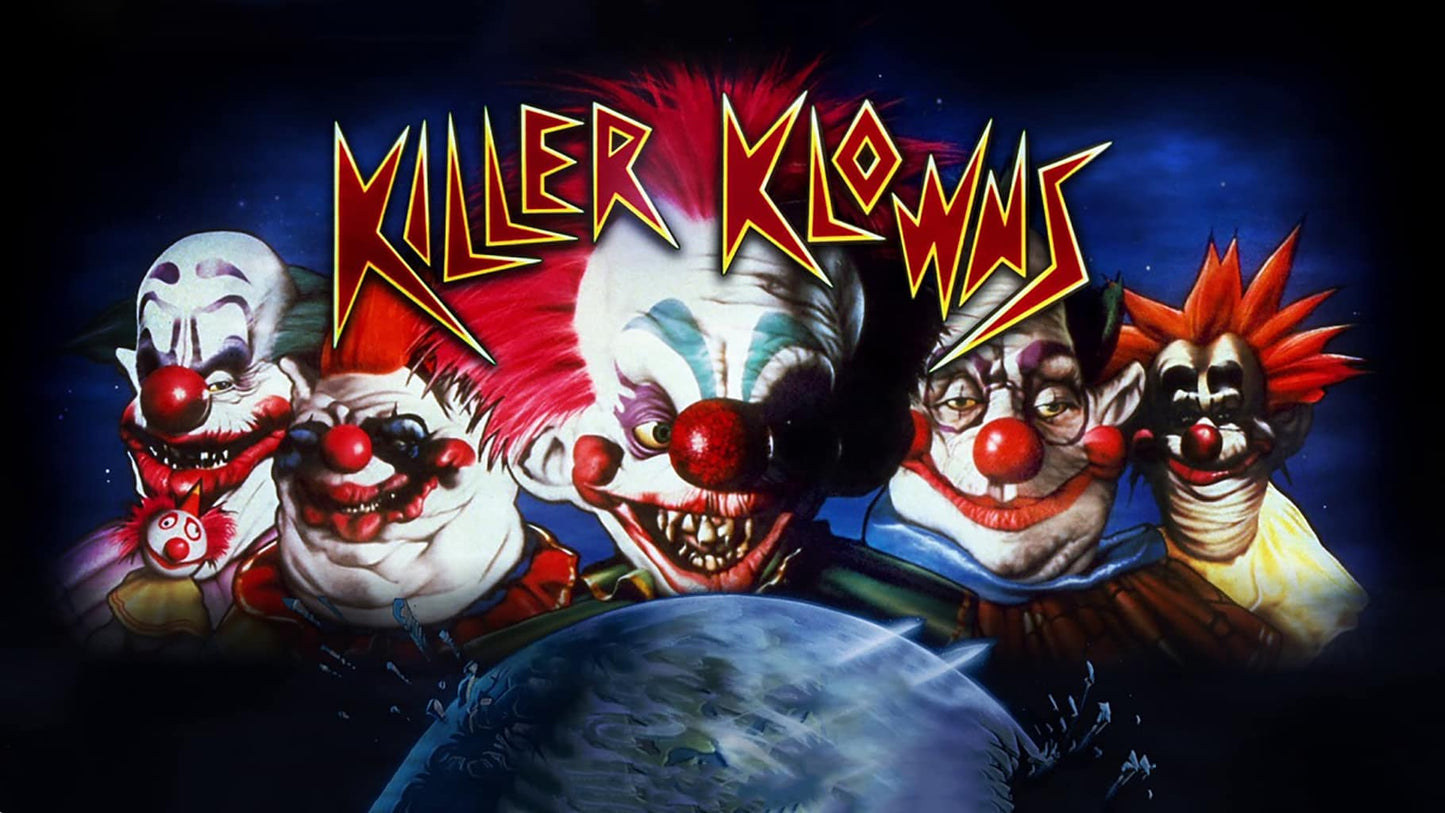 The Chiodo Brothers triple signed Killer Klowns from outer space Movie Poster Image #2 (8x10, 11x17) Pre-Order