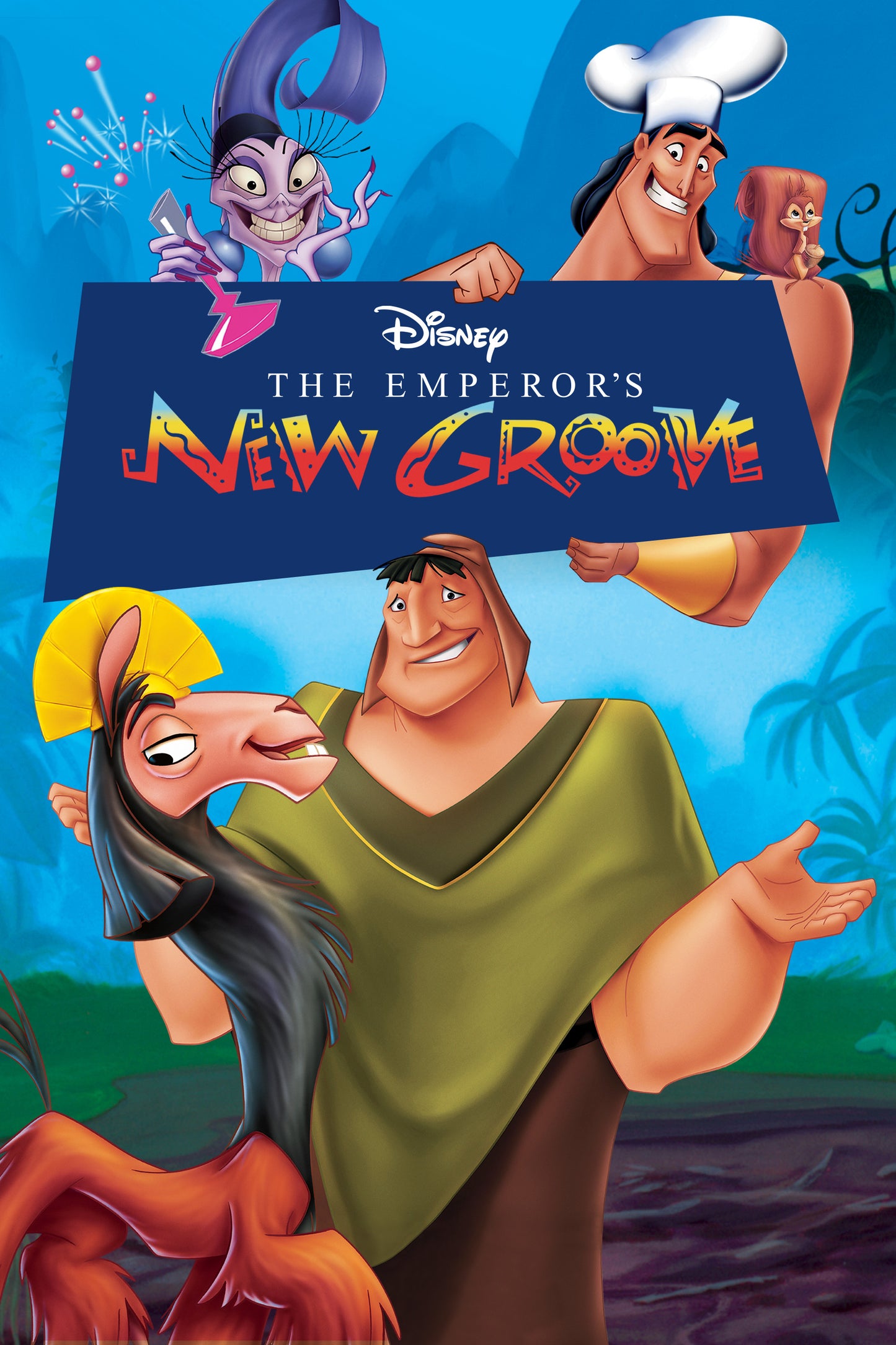 Nik Ranieri signed Disney's The Emperors New Groove movie poster Image #1 (8x10, 11x17) Pre-Order