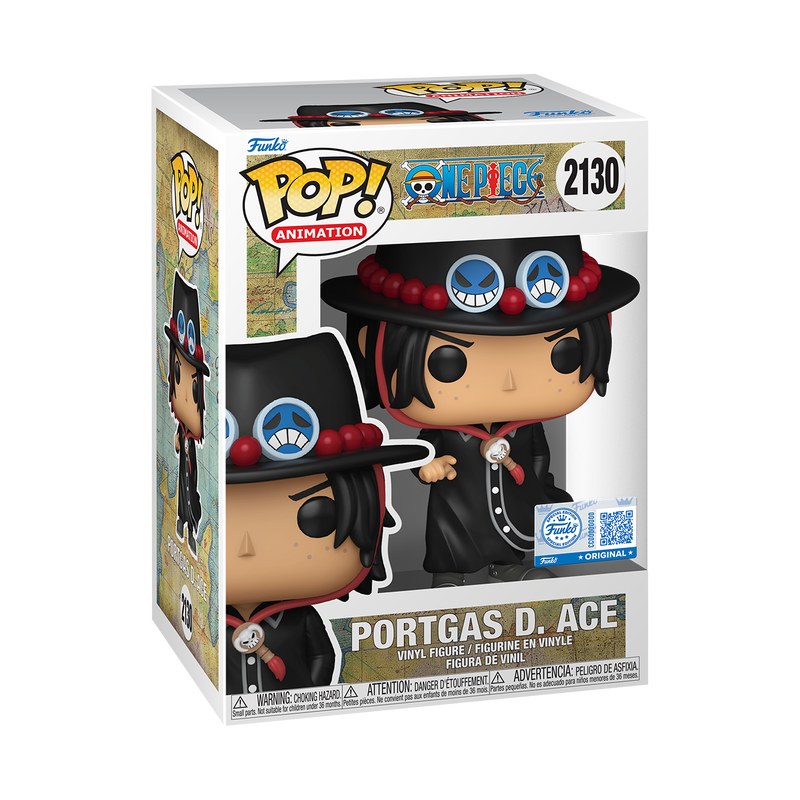 Jesse Hooker signed Funko Special Edition One Piece Portgas D. Ace Funko Pop! #2130 (Pre-Order)