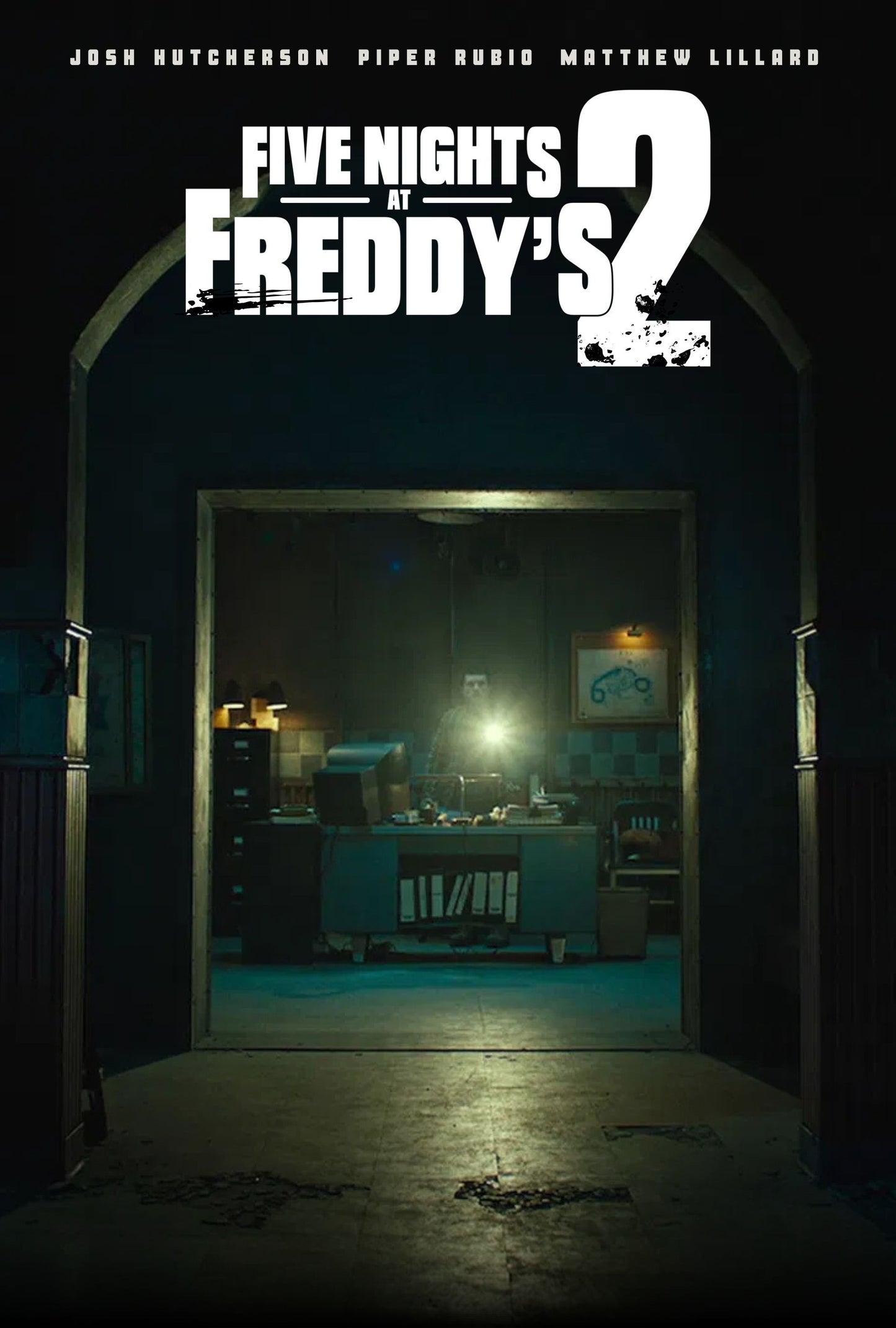 Matthew Lillard signed FNAF 2 Movie Poster Photo #2 (8x10, 11x17) Pre-Order