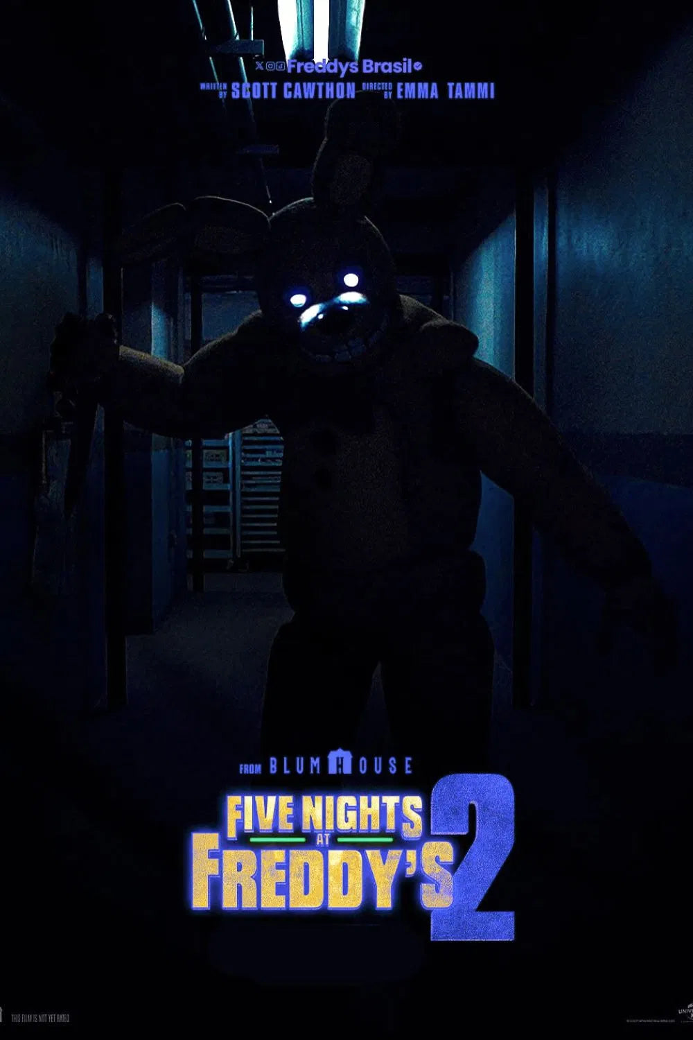 Matthew Lillard signed FNAF 2 Movie Poster Photo #1 (8x10, 11x17) Pre-Order