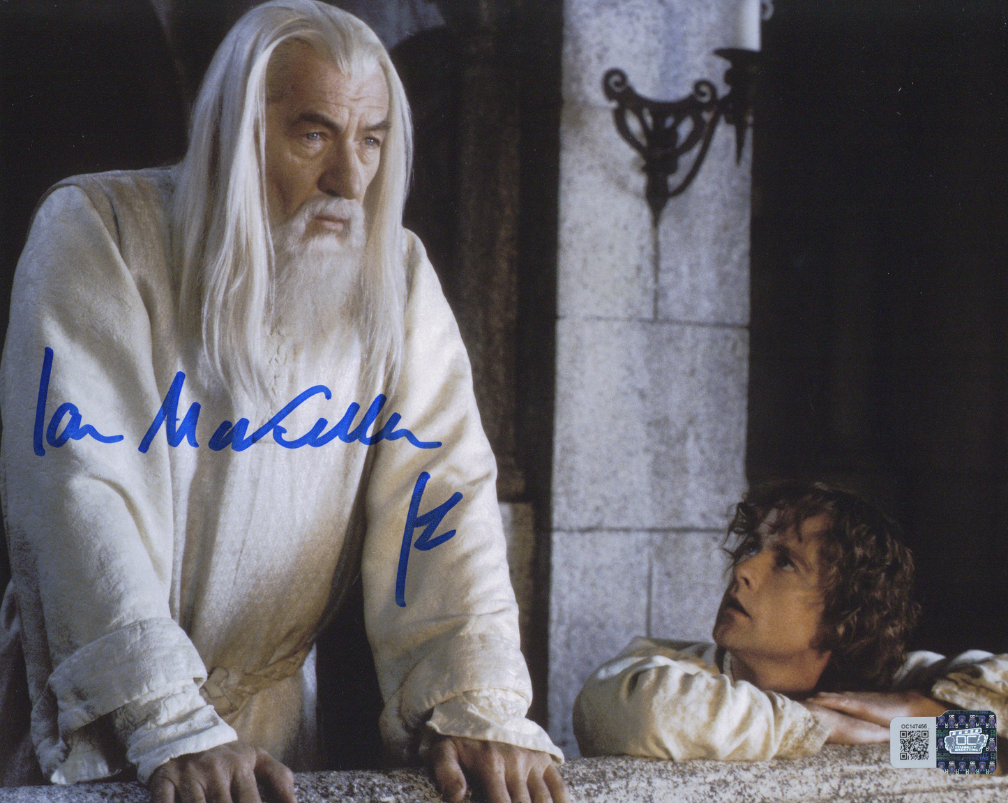 Ian McKellen signed Lord of the Rings Gandalf 8x10 Photo Image #3