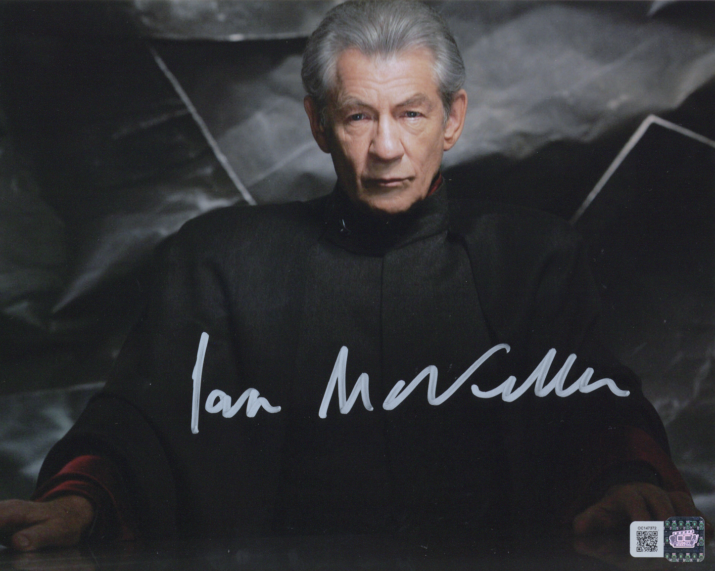 Ian McKellen signed X-Men Magneto 8x10 Photo Image #3