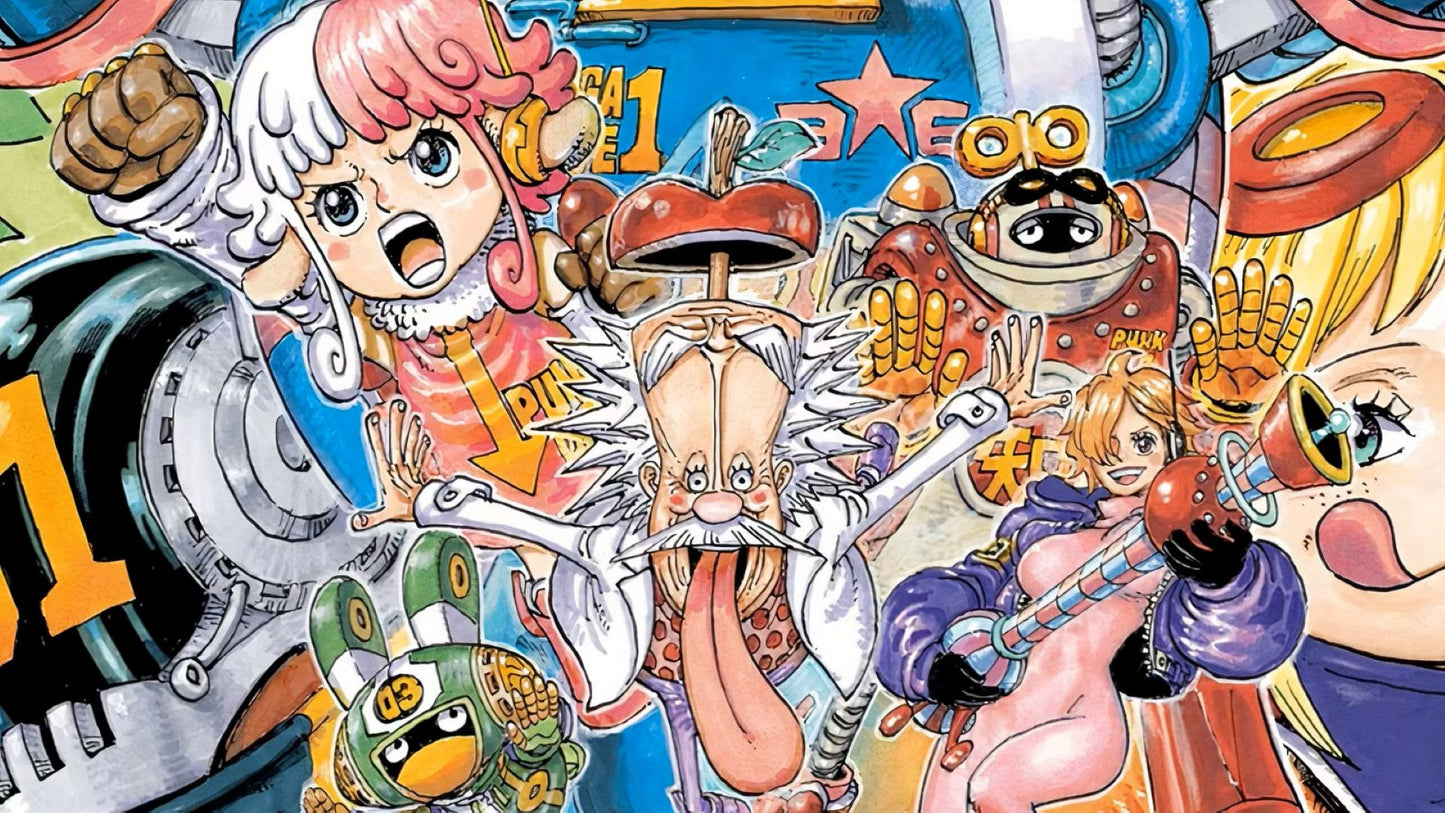 Kent Williams signed One Piece Vegapunk Image #3 (8x10, 11x17) Pre-Order