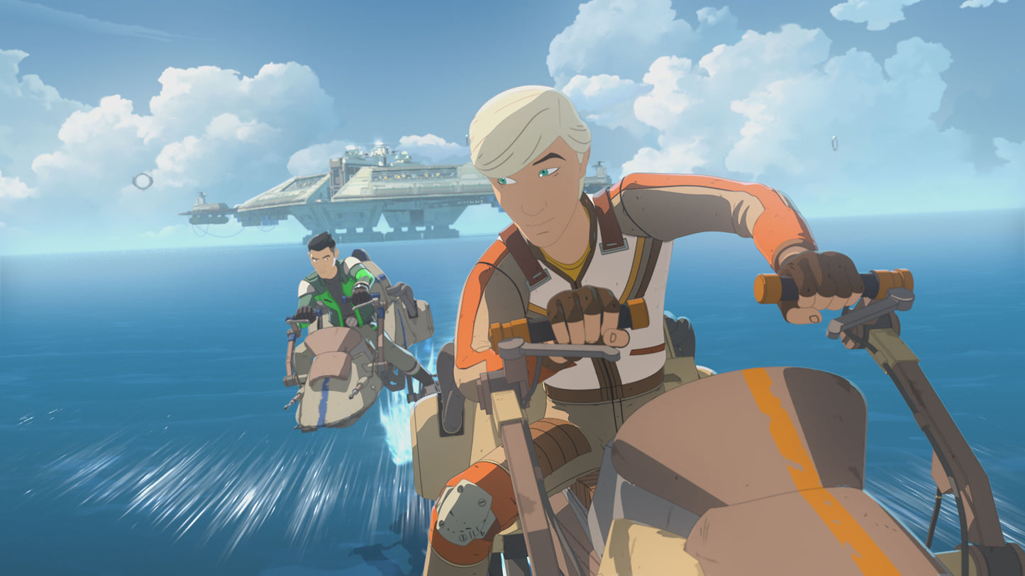 Elijah Wood - Signed Star Wars Resistance Image #2 (8x10, 11x14)