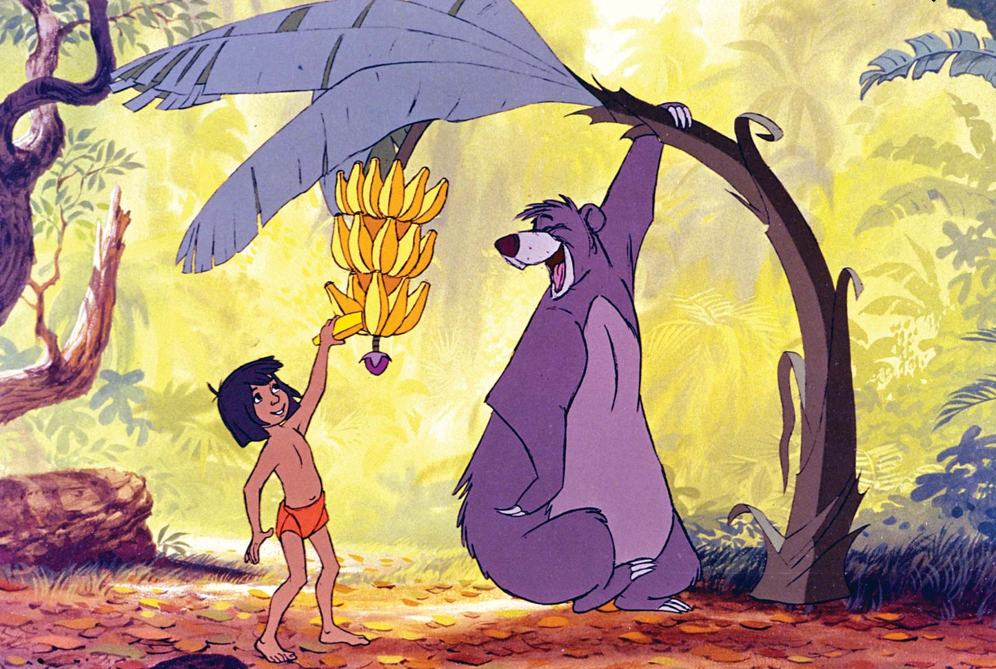 Bruce Reitherman - Signed Mowgli and Baloo Image #2 (8x10, 11x14)