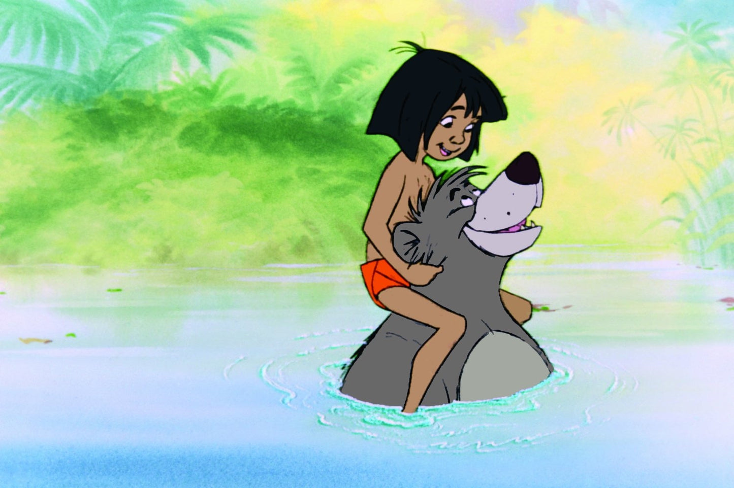 Bruce Reitherman - Signed Mowgli and Baloo Image #4 (8x10, 11x14)
