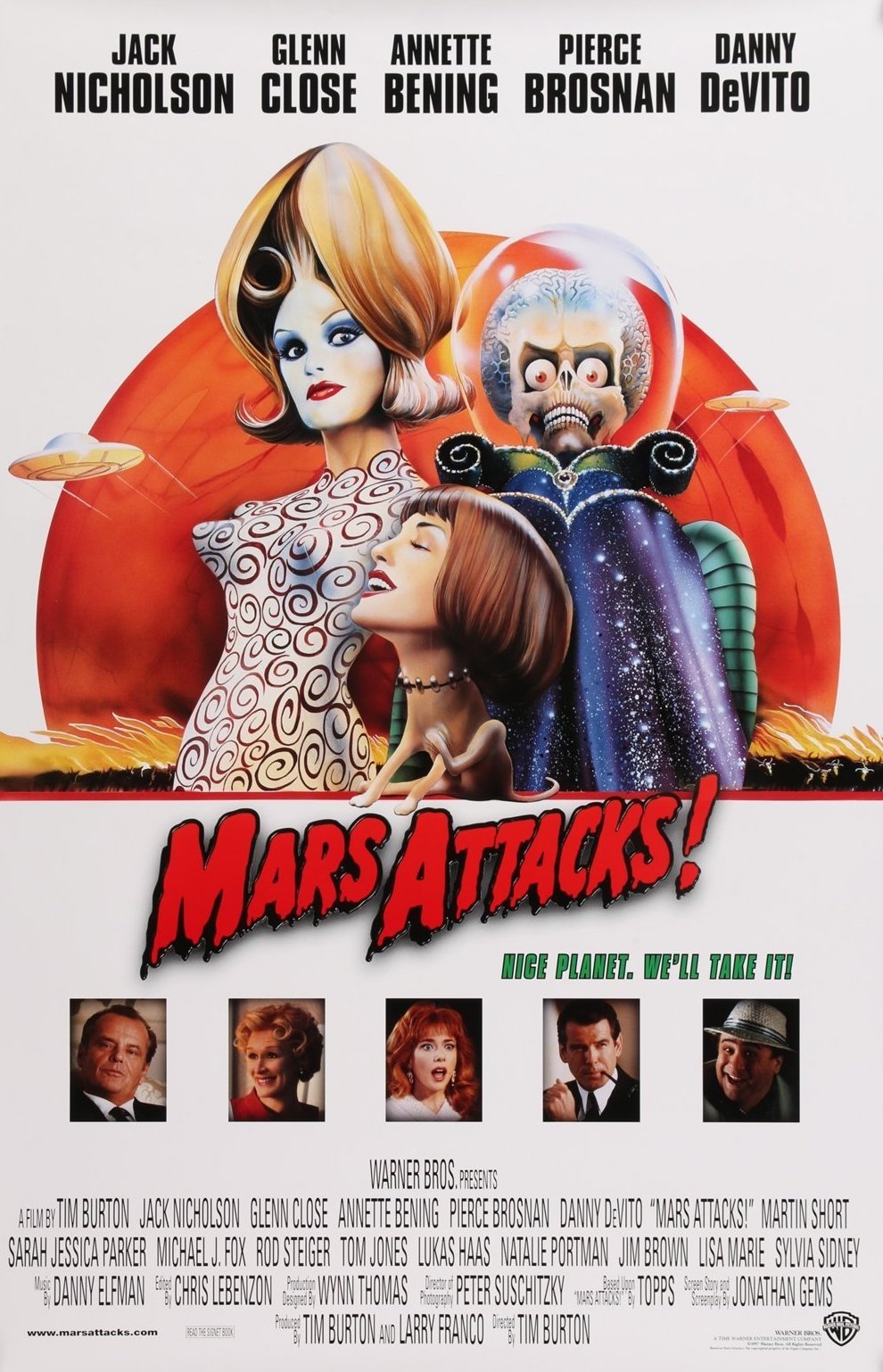 Frank Welker - Signed Mars Attacks Image #29 (8x10, 11x17)