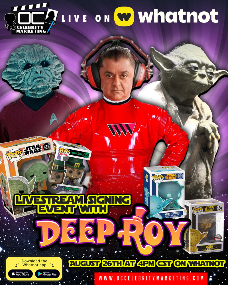 Deep Roy Pre-Order (Signing August 26th)