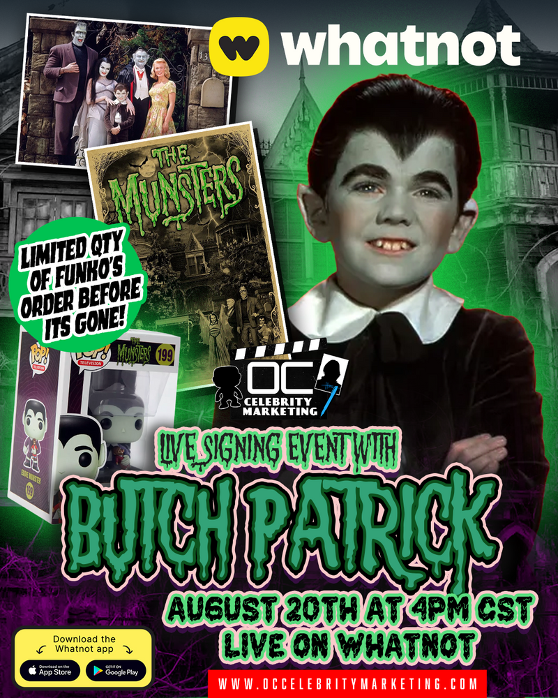 Butch Patrick Pre-Order (Signing August 20th)
