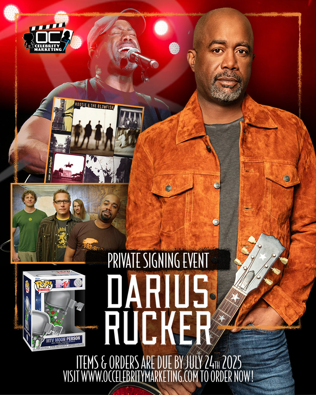 Darius Rucker Pre-Order – OC Celebrity Marketing LLC