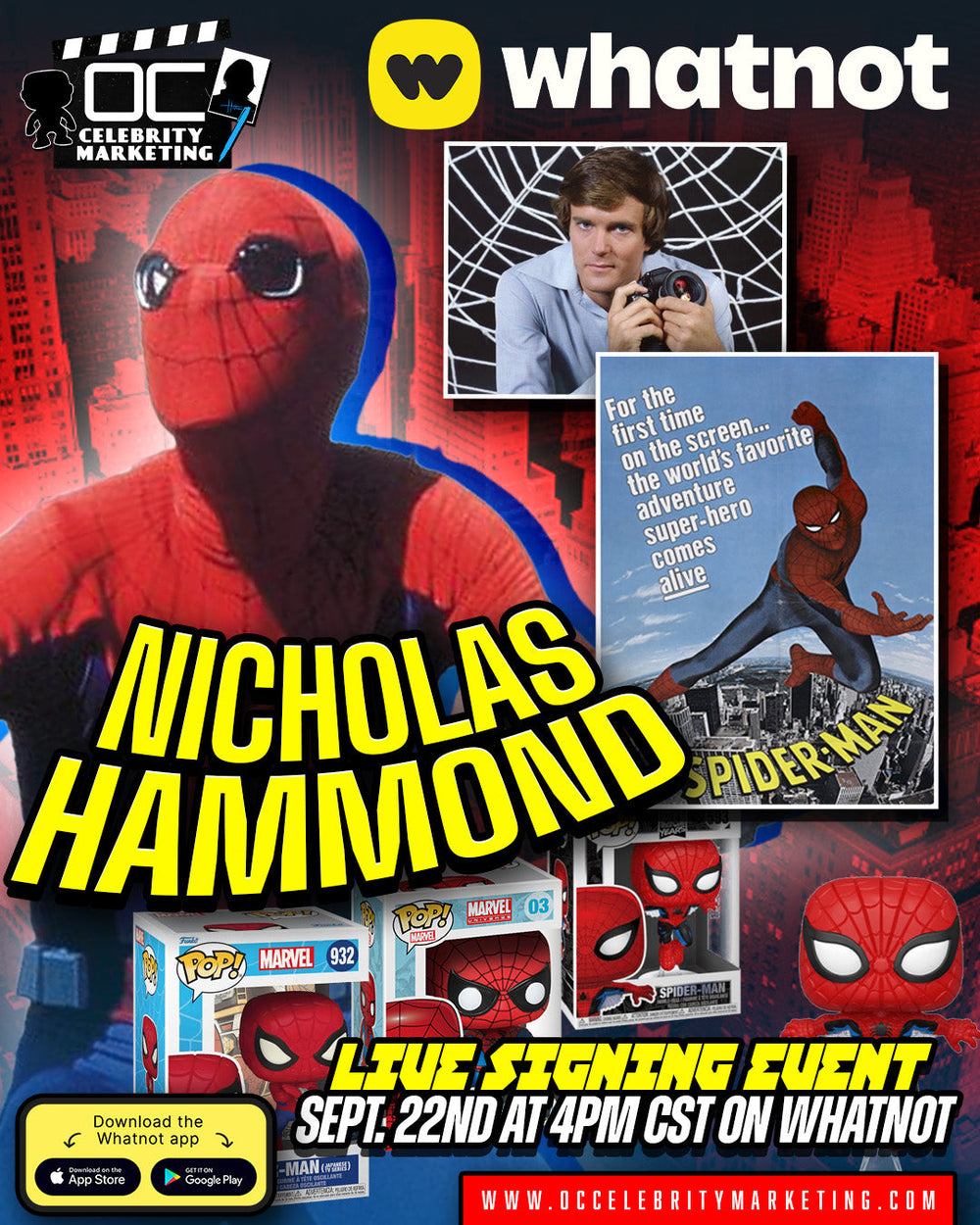 Nicholas Hammond Pre-Order (Signing Sept. 22nd)