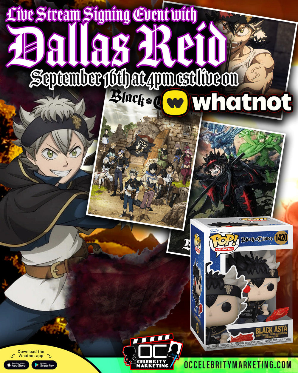 Dallas Reid Pre-Order (Signing Sept. 16th)
