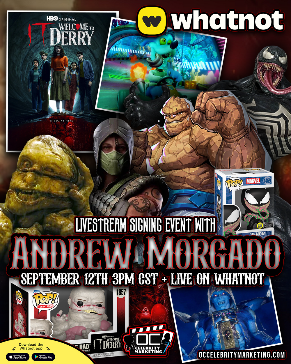 Andrew Morgado Pre-Order (Signing Sept. 12th)