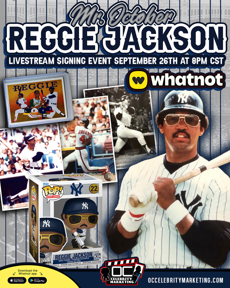 Reggie Jackson Pre-Order (Signing Sept. 26th)