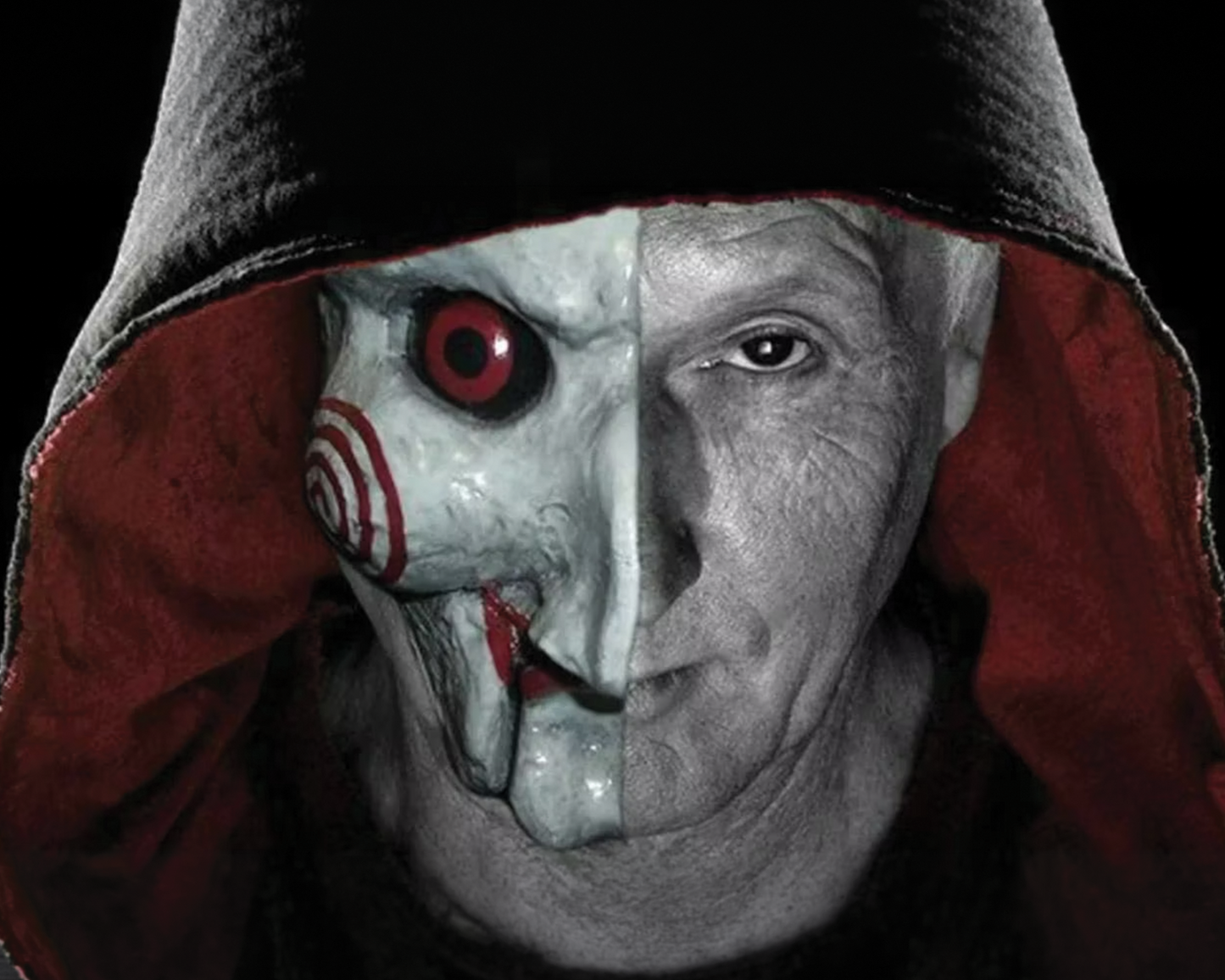 Tobin Bell Signed Jigsaw – Split Face Profile Photo (8x10) Pre-Order