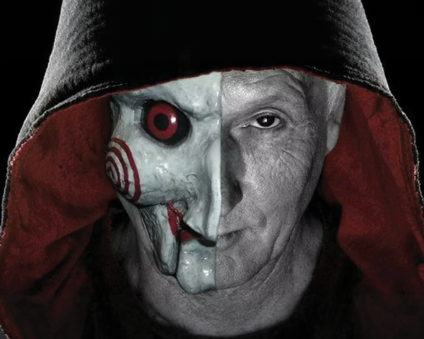 Tobin Bell Signed Jigsaw – Split Face Profile Photo (8x10) Pre-Order
