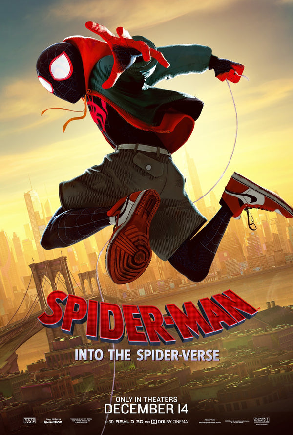 Shameik Moore signed Spider-Man Into The Spider-Verse Poster Image #2 (8x10, 11x17)